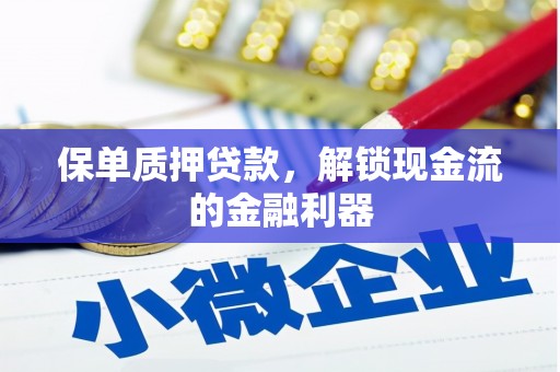 行唐保单质押贷款，解锁现金流的金融利器