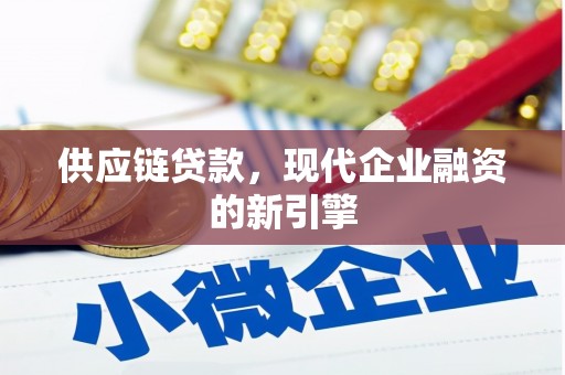 行唐供应链贷款，现代企业融资的新引擎