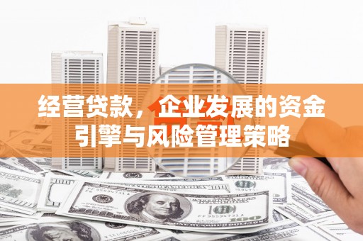 行唐经营贷款，企业发展的资金引擎与风险管理策略