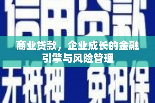 行唐商业贷款，企业成长的金融引擎与风险管理