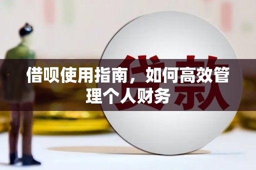 行唐借呗使用指南，如何高效管理个人财务