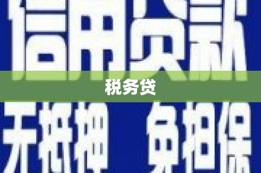 行唐税务贷