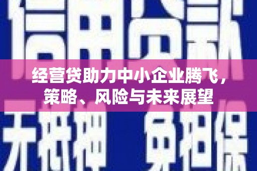 行唐经营贷助力中小企业腾飞，策略、风险与未来展望