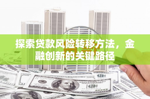 行唐探索贷款风险转移方法，金融创新的关键路径