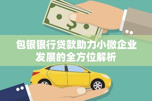 行唐包银银行贷款助力小微企业发展的全方位解析