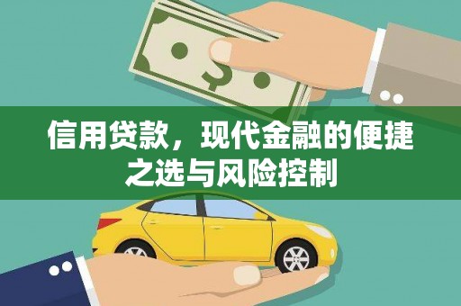 行唐信用贷款，现代金融的便捷之选与风险控制