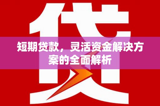 行唐短期贷款，灵活资金解决方案的全面解析