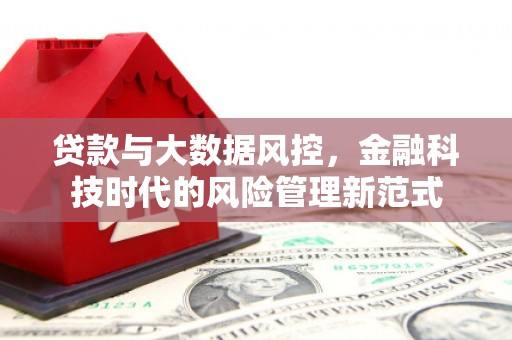 行唐贷款与大数据风控，金融科技时代的风险管理新范式