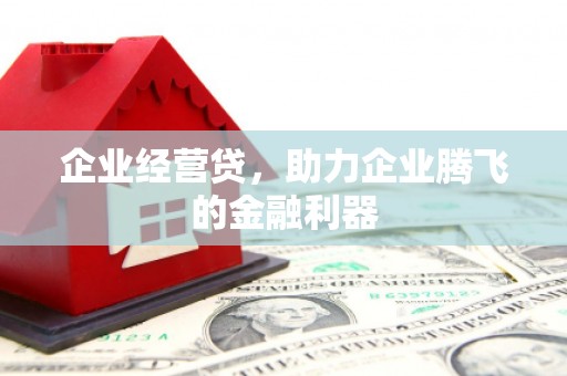 行唐企业经营贷，助力企业腾飞的金融利器