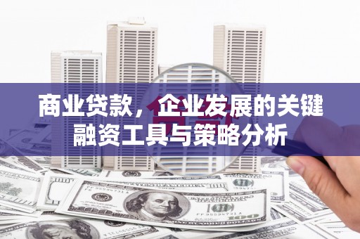 行唐商业贷款，企业发展的关键融资工具与策略分析