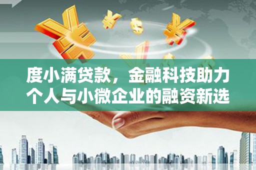 行唐度小满贷款，金融科技助力个人与小微企业的融资新选择
