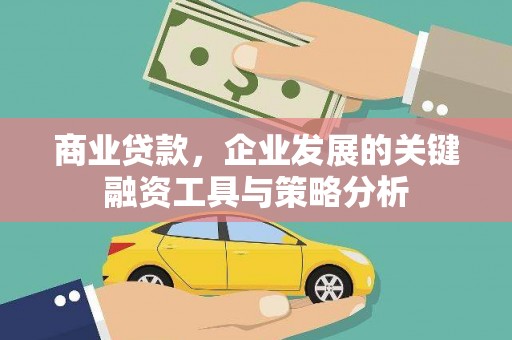 行唐商业贷款，企业发展的关键融资工具与策略分析