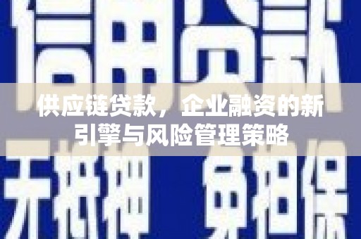 行唐供应链贷款，企业融资的新引擎与风险管理策略