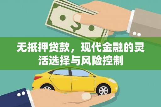 行唐无抵押贷款，现代金融的灵活选择与风险控制