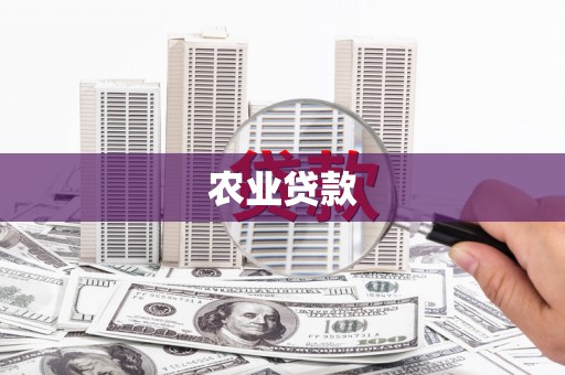 行唐农业贷款