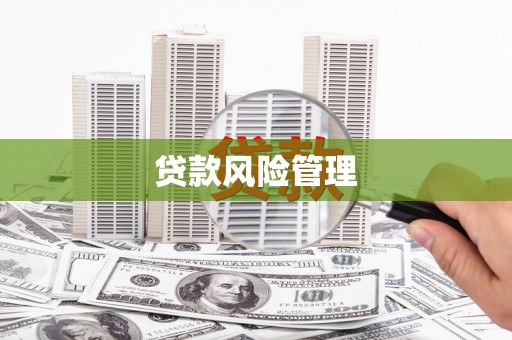 行唐贷款风险管理