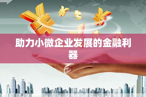 行唐助力小微企业发展的金融利器
