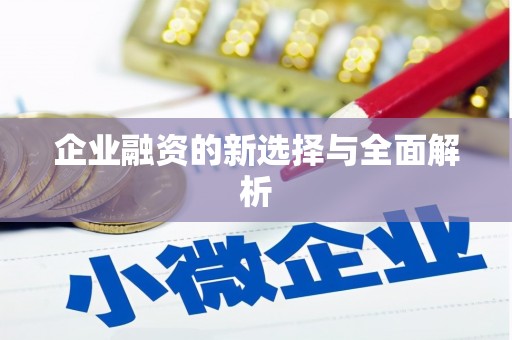 行唐企业融资的新选择与全面解析
